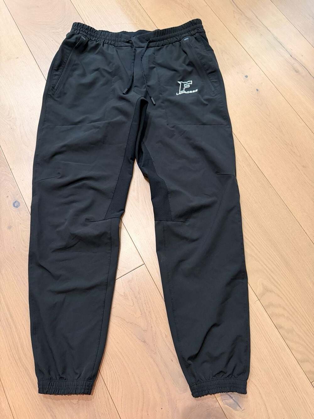 Lululemon License to Train Jogger Black Fairfield Lacrosse Fleece Pants